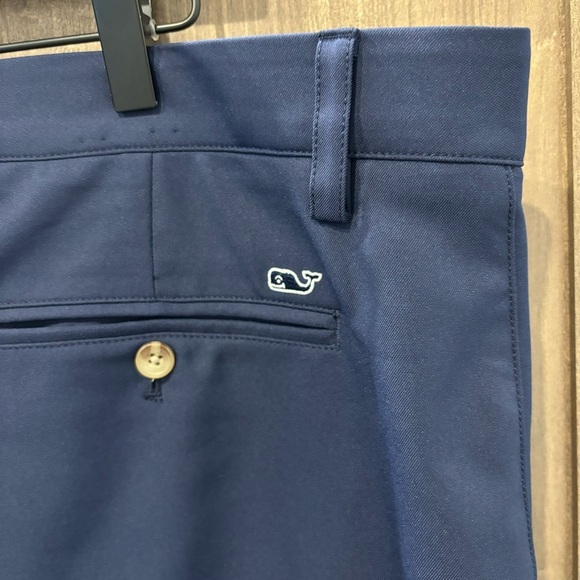 Vineyard Vines Men’s 42 Links Shorts Performance Navy Blue - Picture 4 of 7